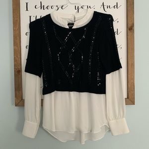 White House Black Market 2Fer Sweater